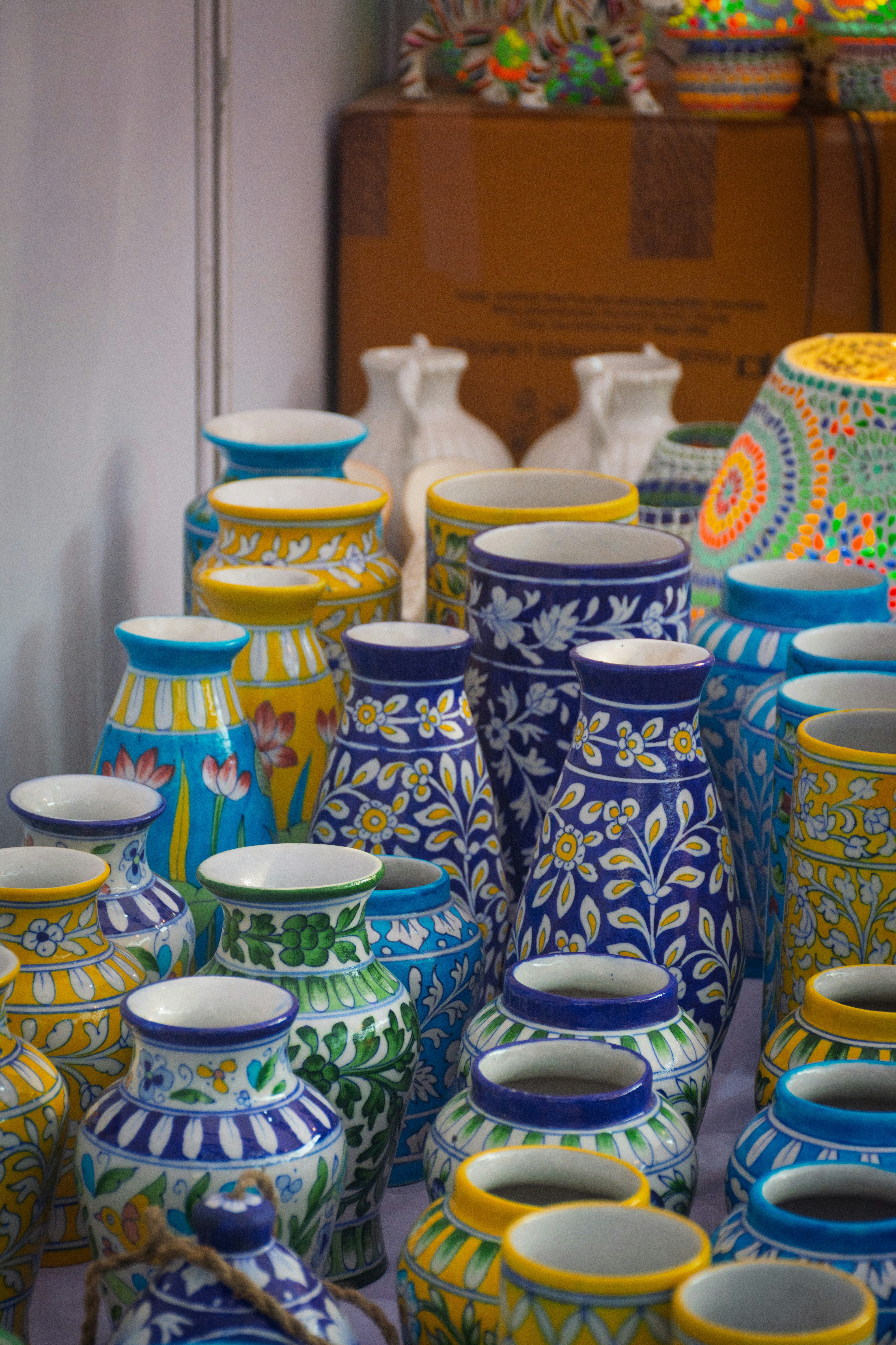 Blue Pottery